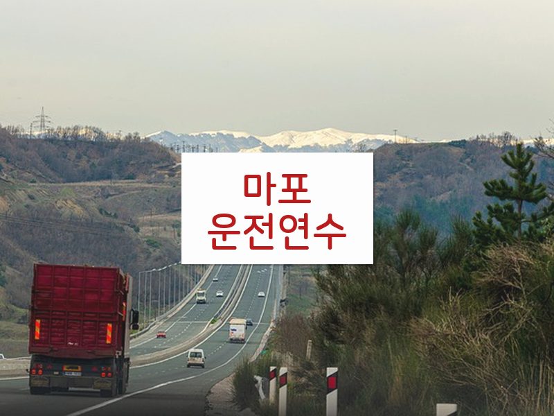 마포운전연수 후기