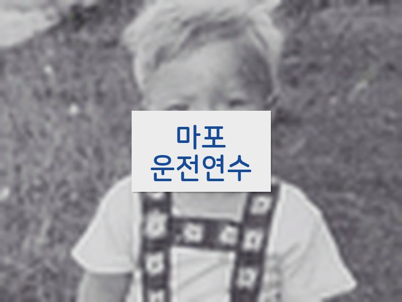 마포운전연수 후기