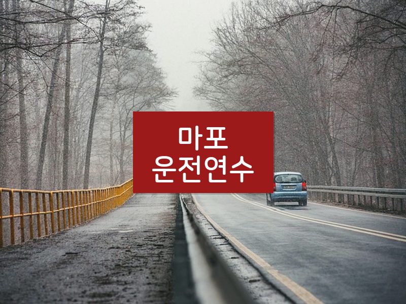 마포운전연수 후기
