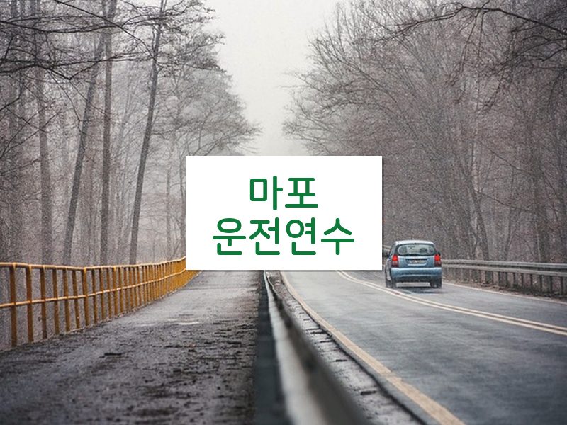 마포운전연수 후기