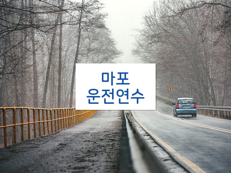 마포운전연수 후기