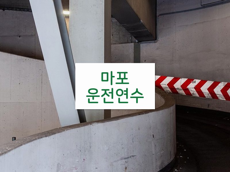 마포운전연수 후기