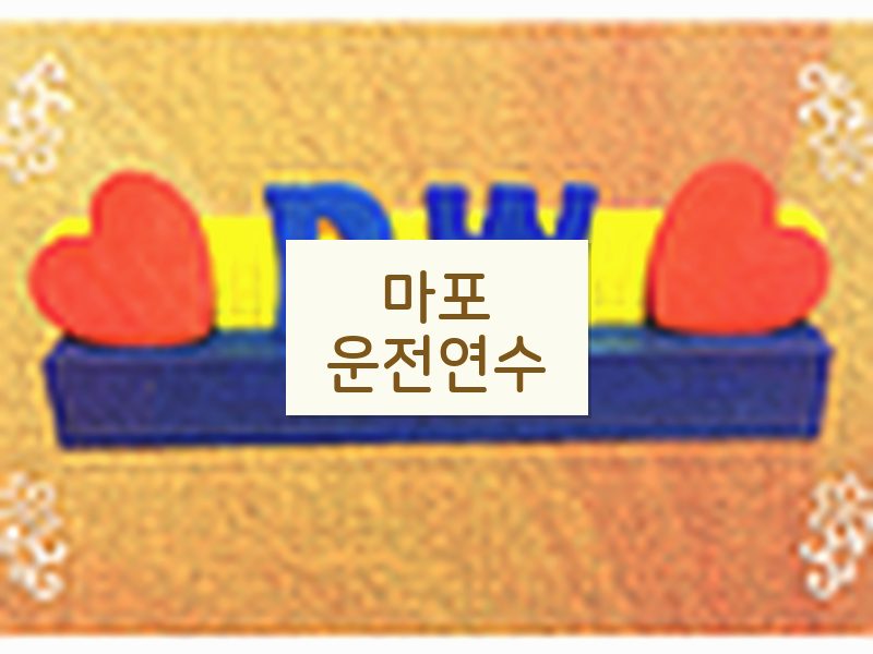 마포운전연수 후기