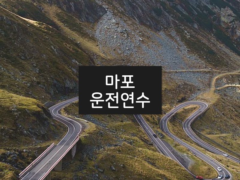 마포운전연수 후기